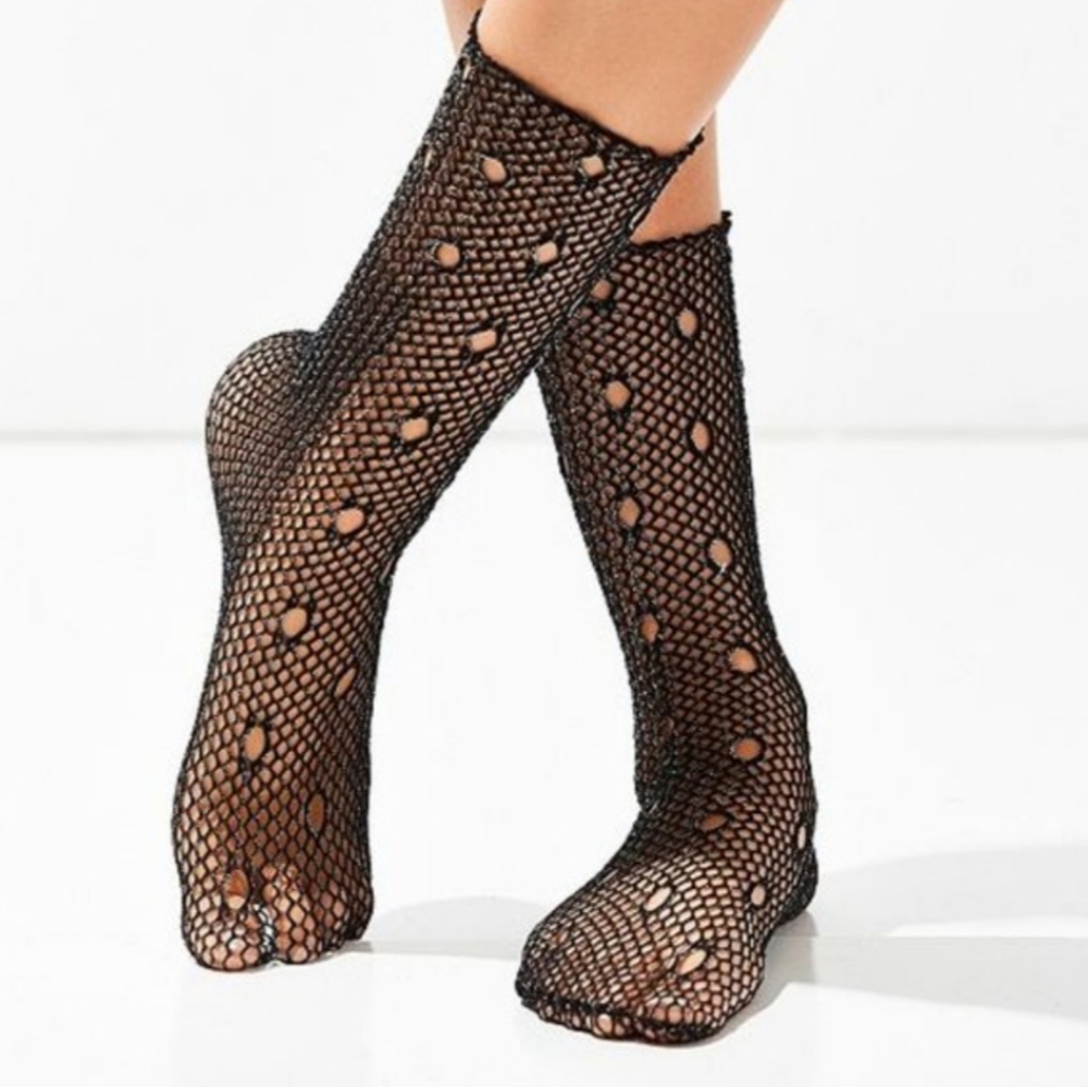 Fishnet socks